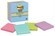3M 6545Sst PostIt Super Sticky Notes 76 X 76Mm Tropic Breeze Pack 5