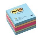 3M 2056-Rc Post-It Memo Cube 76 X 76Mm Ribbon Candy