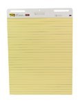 3M 561 Post-It Easel Pad Ruled Yellow 635 X 775Mm