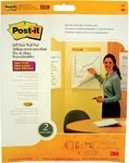 3M 566 Post-It Wall Pad 508X609Mm White 20 Sheets Pack 2