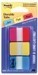 3M 686-Ryb Post-It Durable Tabs 3 Colours Red Blue Yellow Pack 66