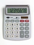 Marbig Calculator Compact Desktop 8 Digit Silver