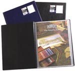 Rexel Slimview Display Book 12 Pocket Black