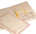 Avery 84505 Tubeclip File Foolscap Plain Buff PK 20