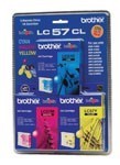 Brother Lc57Cl Inkjet Cartridge Colour Pack 3