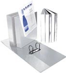 Bantex Insert Binder 2D Ring A5 25Mm Half Size White