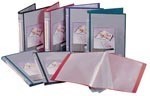 Beautone Blue Fixed 20 Pocket Display Book A4