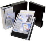 Beautone Black Fixed 40 Pocket Display Book A4