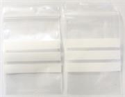 Cumberland Writeon Resealable Bags 50X75Mm Pack 100