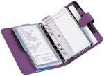 Debden Personal Pr7055 Dayplanner Pu Snap Closure 172X96Mm Purple
