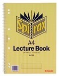 Spirax 906 Side Opening A4 140 Pages Lecture Book