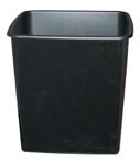 Italplast I 140Blk Fire Retardant Tidy Bin 15 Litre Black