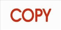 Deskmate PreInked Stamp Copy Red