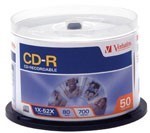 Verbatim Cd-R 80 Min 52X Spindle Pack 50