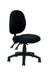 Ys Design Tasman Task Chair Medium Back No Arms Black