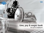 Zions Time Pay And Wages Book Up To 6 Employees