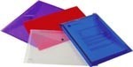 Marbig Doculope Wallet With Button A4 Clear