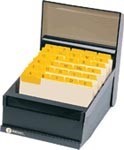 Marbig Guide Cards Manilla With Plastic Tabs A-Z/1-31 127 X 76Mm