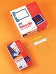 Avery 44009Y Tubeclip File Fasteners Yellow Box 100