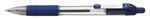Zebra Zgrip Retractable Blue Ballpoint Pens Medium Tip Box 30