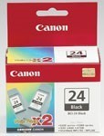 Canon Bci24Bk Bubblejet Ink Cartridge Black
