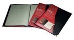 Waterville Executive Display Book 20 Page Black