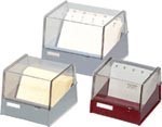 Esselte Card Box 76 X127Mm Burgundy