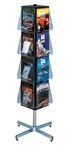 Deflect-O 58021 Floor Stand Deluxe Rotating A4 X 16