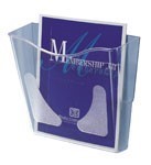 Deflect-O 63001 Docupocket Portrait Clear