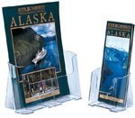 Deflect-O 74901 Standard Brochure Holder A5 Single Tier