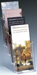 Deflect-O 77701 Standard Brochure Holder Dl Four Tier