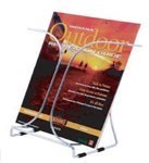 Deflect-O 78145 Wire Brochure Holder Single Tier A4