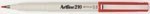 Artline 210 Fineliner Medium 0.6Mm Red
