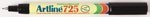 Artline 725 Permanent Marker Superfine 0.4Mm Black