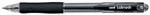 Uni-Ball Laknock Sn100Bbk Ballpoint Pen Retractable Broad 1.4Mm Black