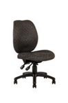 Ys Design Sabina Task Chair High Back No Arms Grey YS43