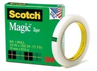 3M Scotch 810 Magic Tape 19Mmx66M