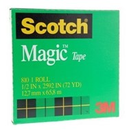 3M Scotch 810 Magic Tape 12Mmx66M