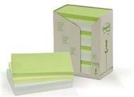 3M 655Rtp PostIt Recycled Notes 76 X 127Mm Assorted Pastels Pack 16