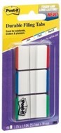 3M 686LGbr PostIt Durable Tabs 3 Colours Pack 66