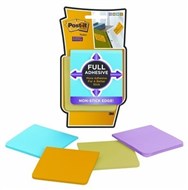 3M F3304Ssau PostIt Super Sticky Full Adhesive Notes Ultra Colour Pack 4