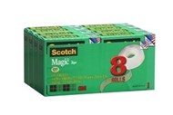3M Scotch 8108 Magic Tape Multi Pack 19Mm X 25M Pack 8
