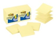 3M R330Rp PostIt Recycled PopUp Notes 100 Sheets 76X76Mm Yellow Pack 12