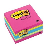 3M 2027Rcr Post-It Memo Cube 76 X 76Mm Summer Brights