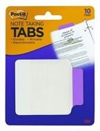 3M 687P3 Post-It Note Taking Tabs 76.2 X 88.9Mm Pink Pack 10 Sheets