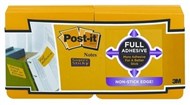 3M F33012Ssy Post-It Super Sticky Full Adhesive Notes Yellow 12 Pads