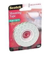 3M Scotch 110 Heavy Duty Mounting Tape 12Mm X 1.9M