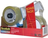 3M Ab010560105 Bps-1 Scotch Ptd1 Tape Dispenser And Tape Pack 2 Rolls