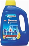 Finish Dishwashing Powder Concentrate Lemon 1Kg Bottle