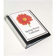 Marbig Clearview Display Book 100 Pocket Black